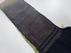 正絹　絞り　帯揚げ